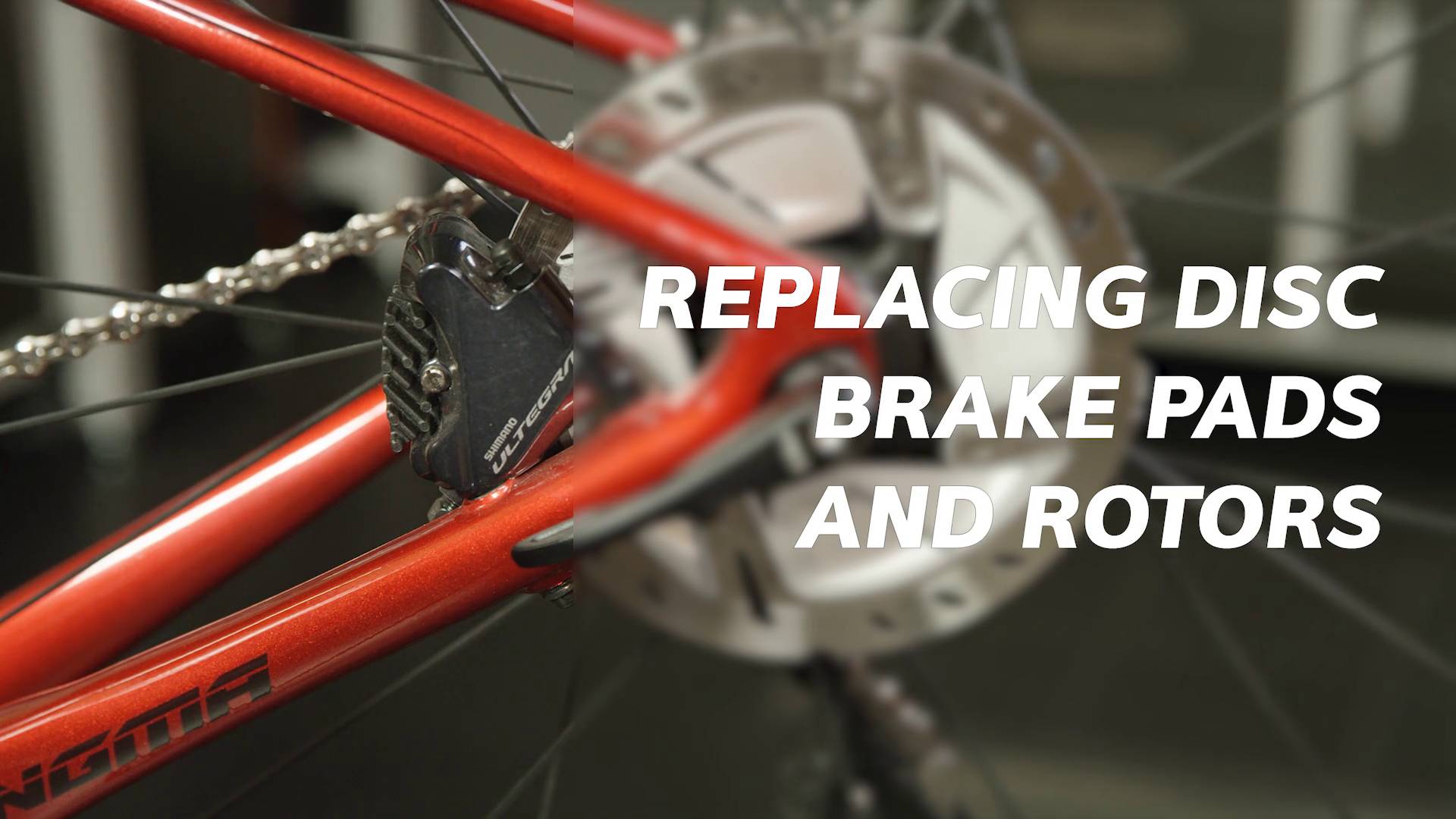 changing disc brake pads bike