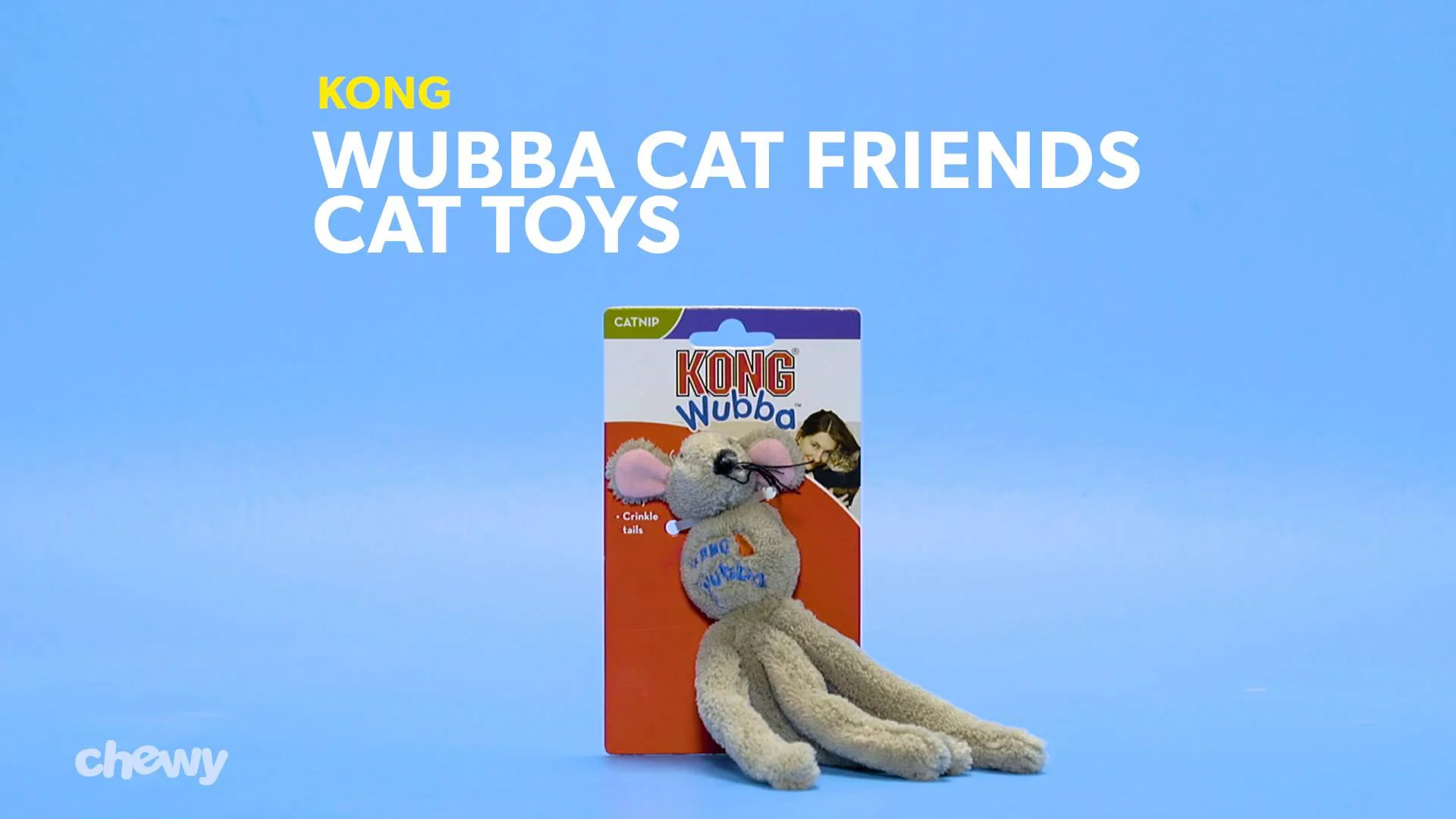 kong wubba cat toy