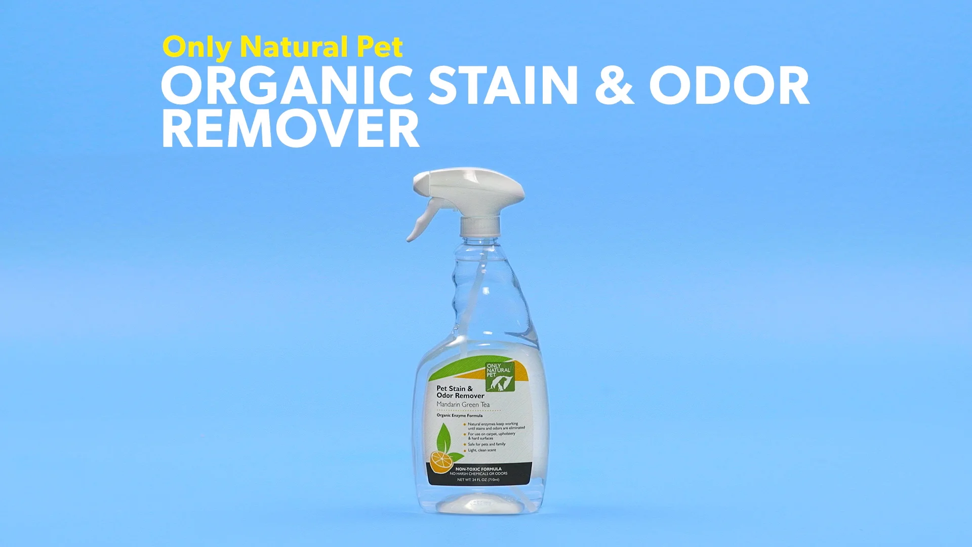 natural pet stain and odor remover