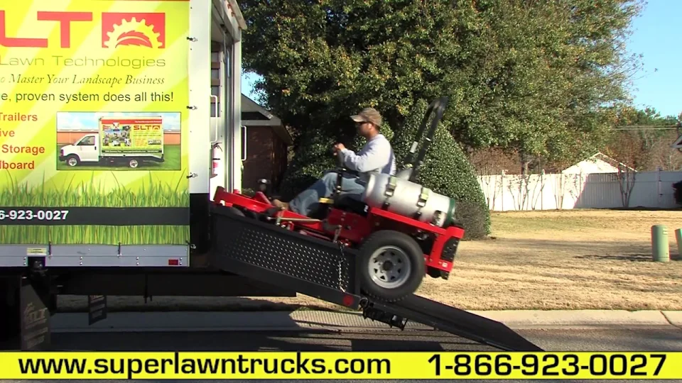 Dovetail Ramp 2 495 Super Lawn Trucks, Landscape Truck Ramps