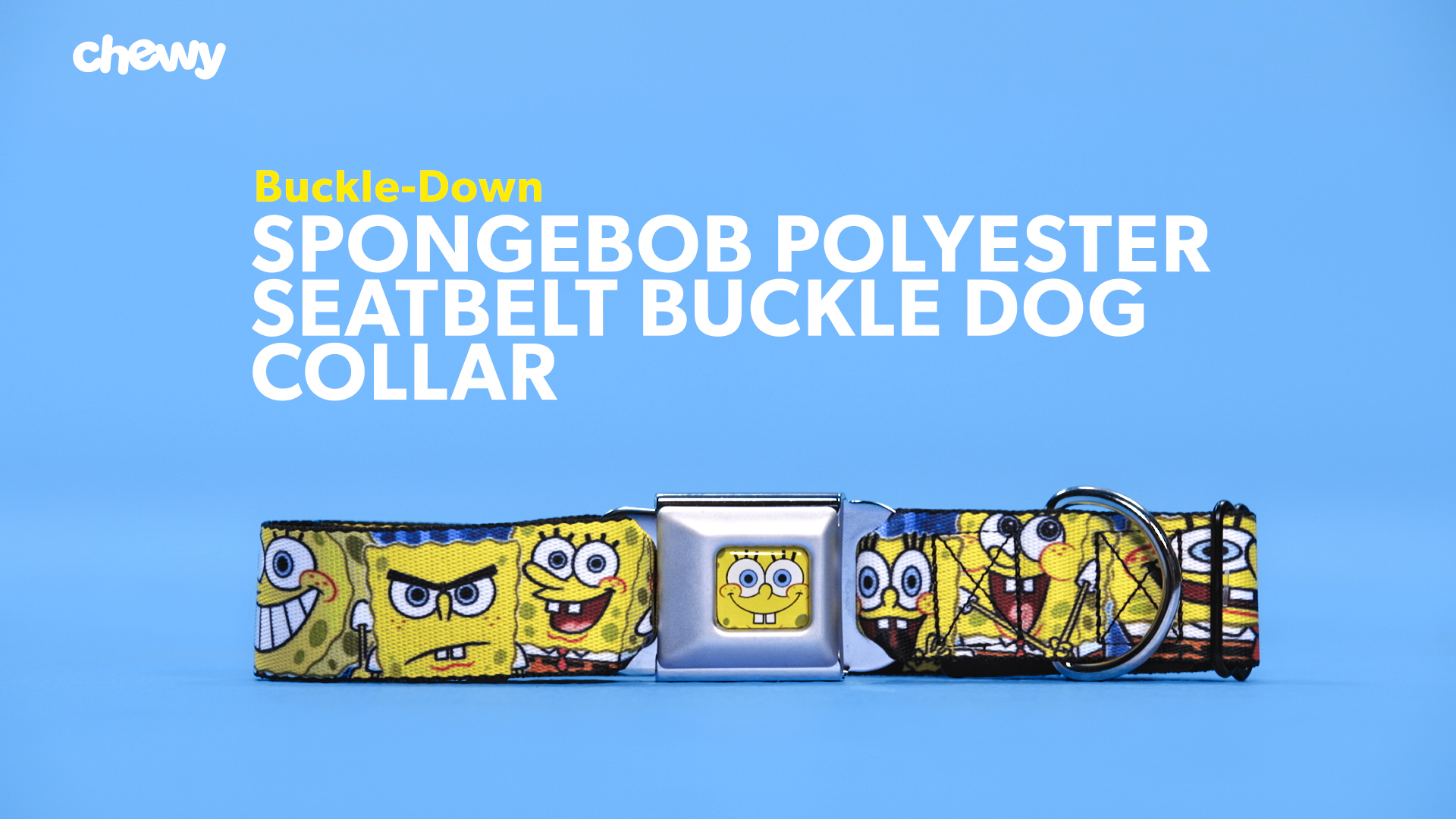 spongebob dog collar
