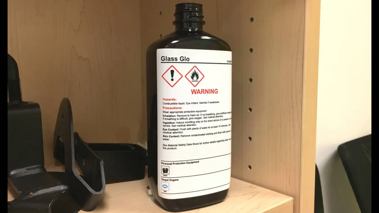 printable msds labels for bottles