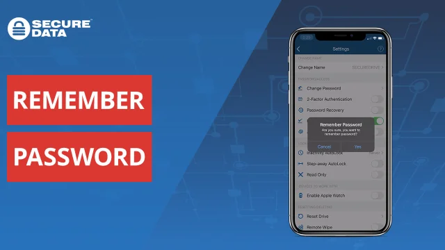SecureDrive BT - Remember Password - Video Tutorial