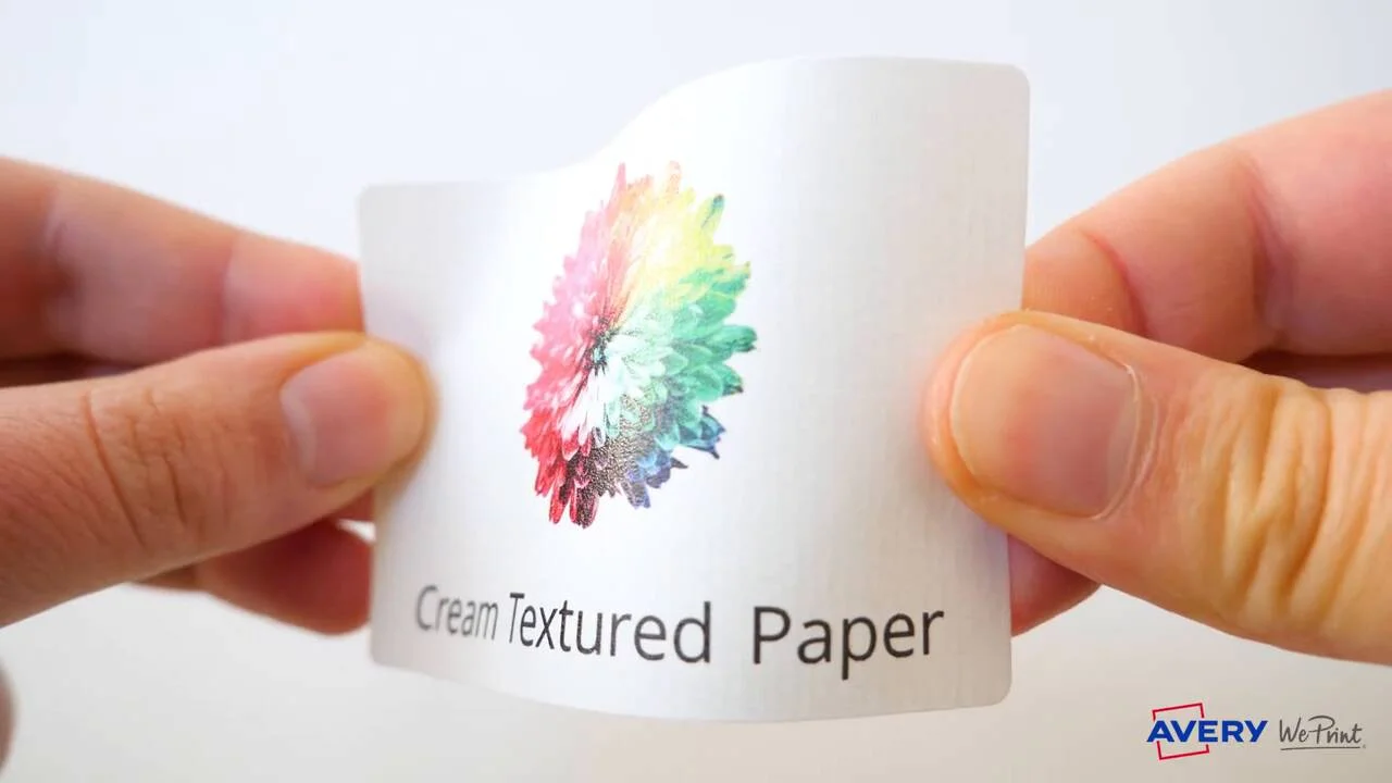 textured paper stickers