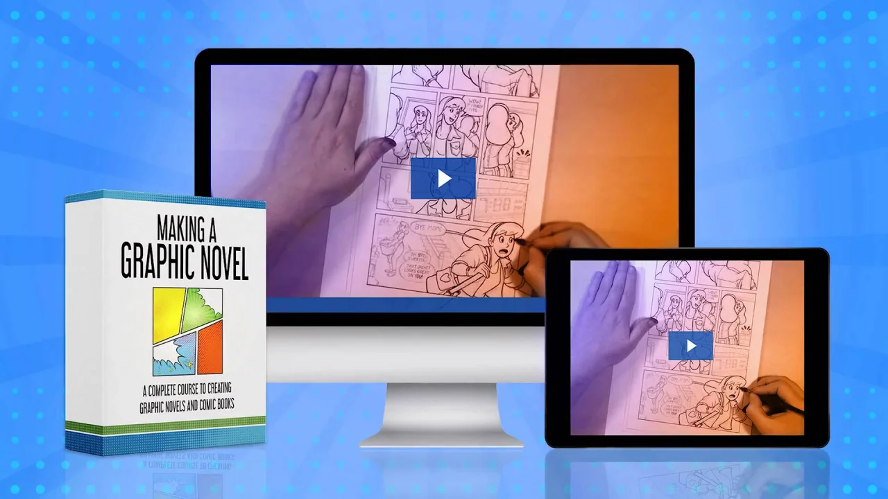 Making A Graphic Novel Course 58 Hd Video Lessons