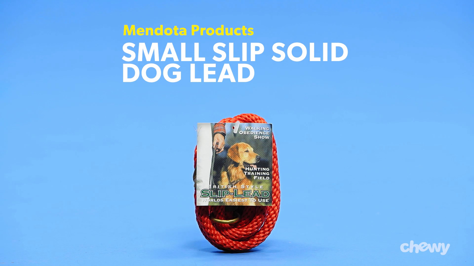 slip solid dog lead