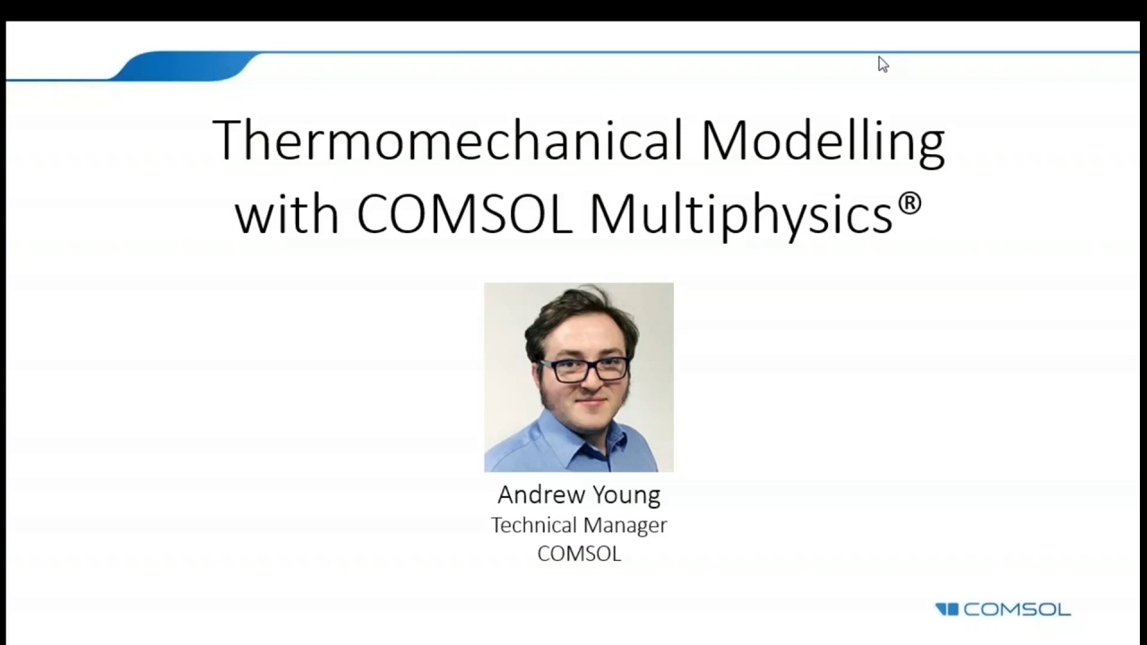 Modeling Thermal Stress Using COMSOL Multiphysics®