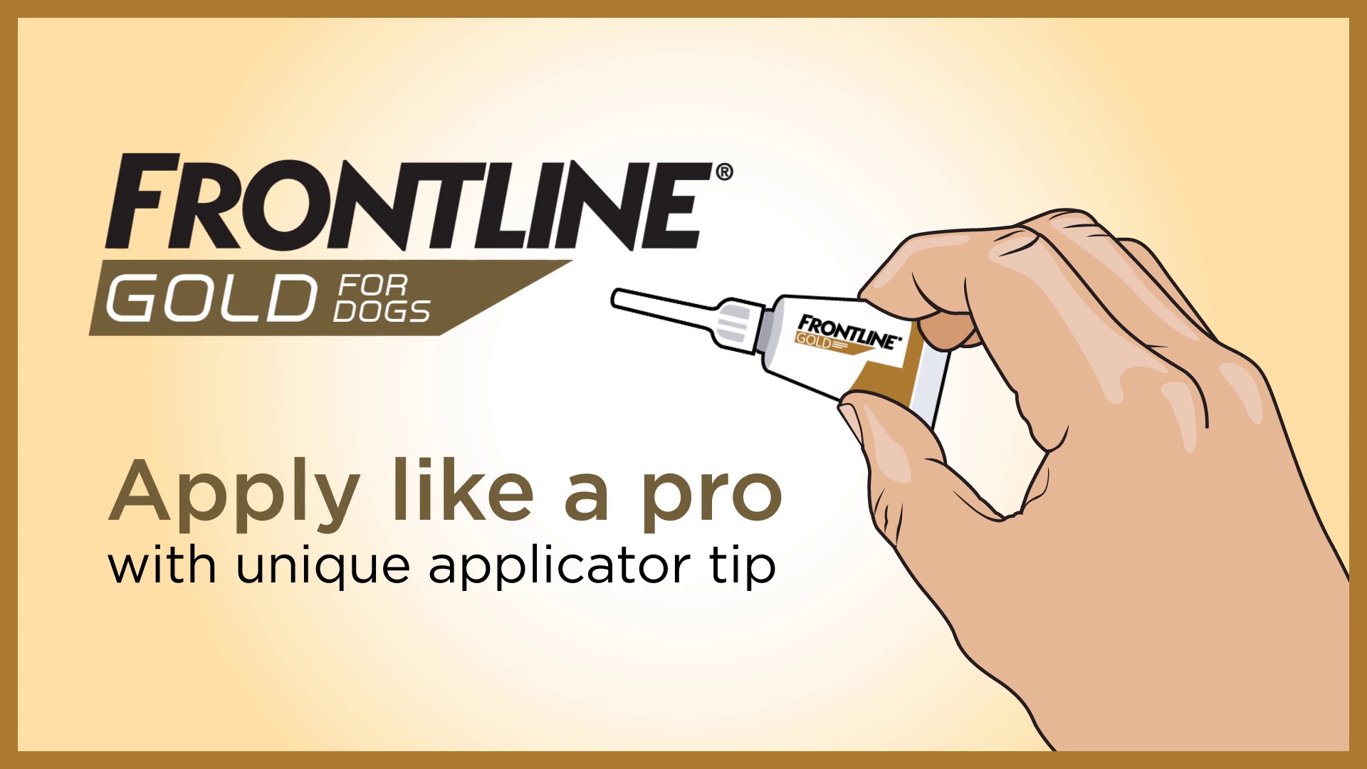 frontline gold application instructions
