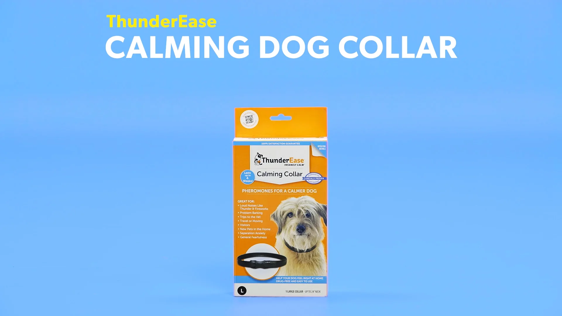 thunderease calming collar