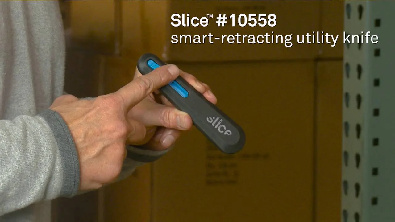 Slice Auto Retract safety-focused utility knife with ceramic blade