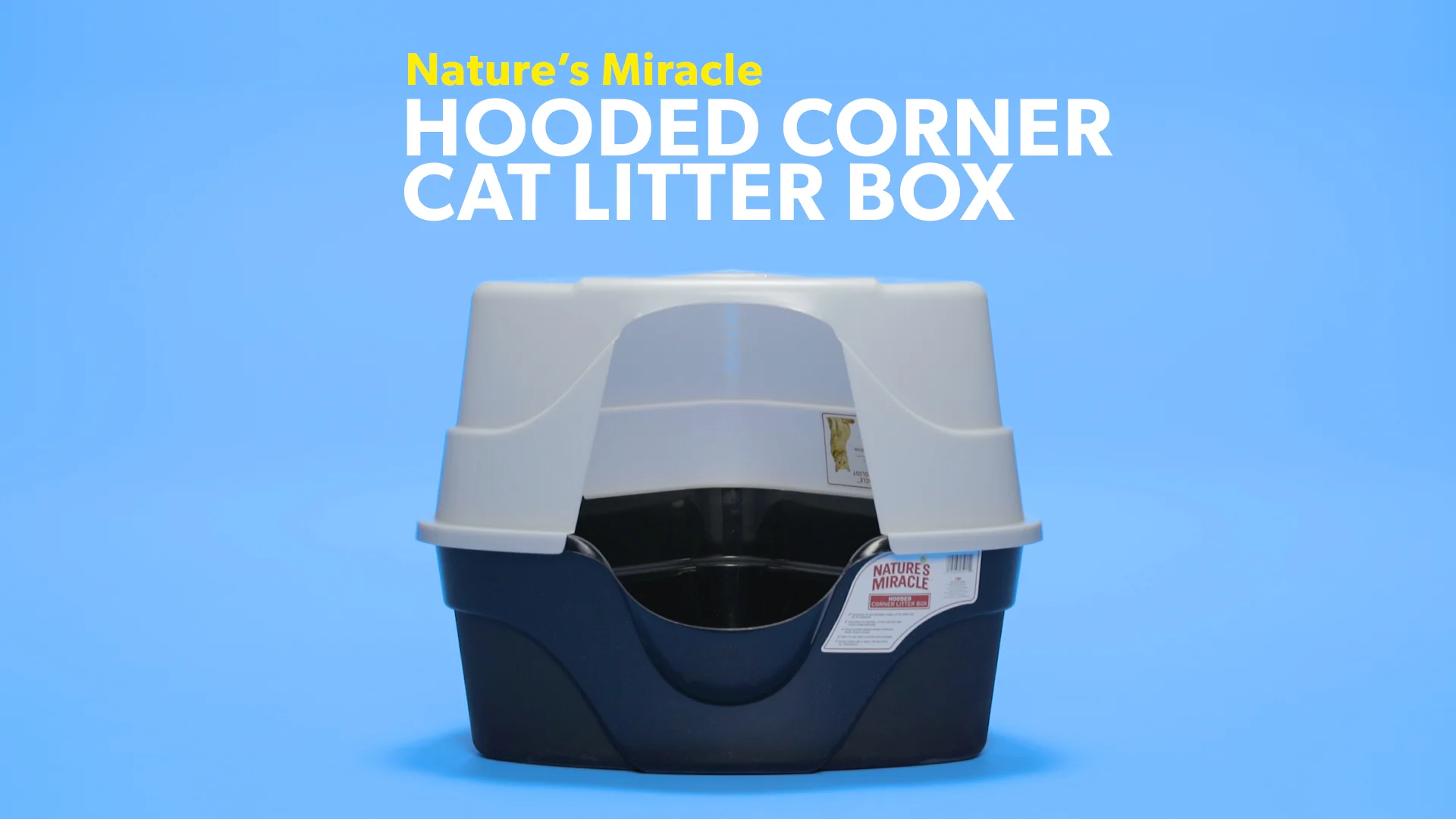 nature's miracle cat litter box