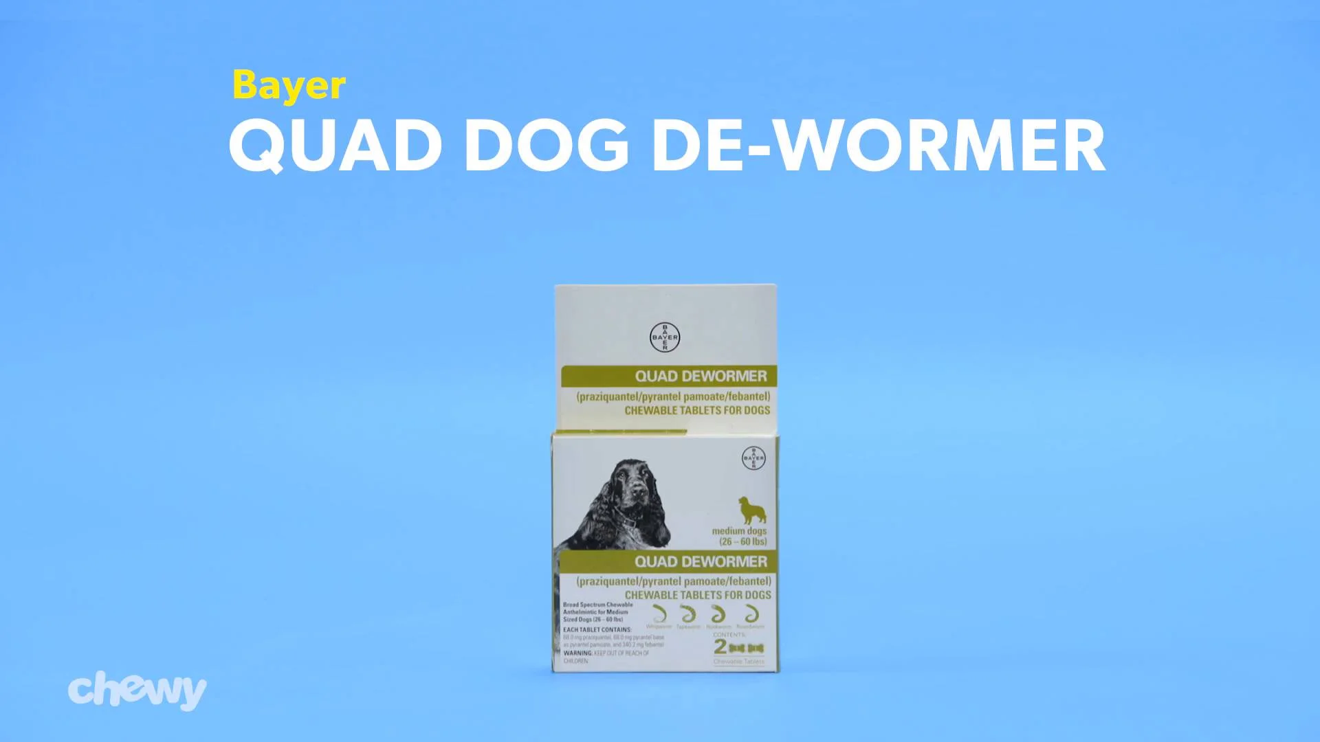 bayer quad medium dog dewormer