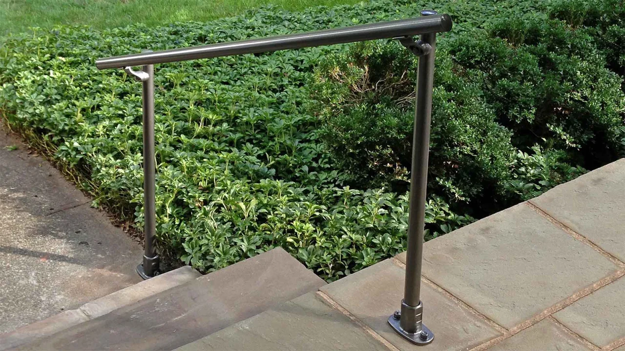 Outdoor Stair Railing Kit Buy Step Handrail Online Simplified Building