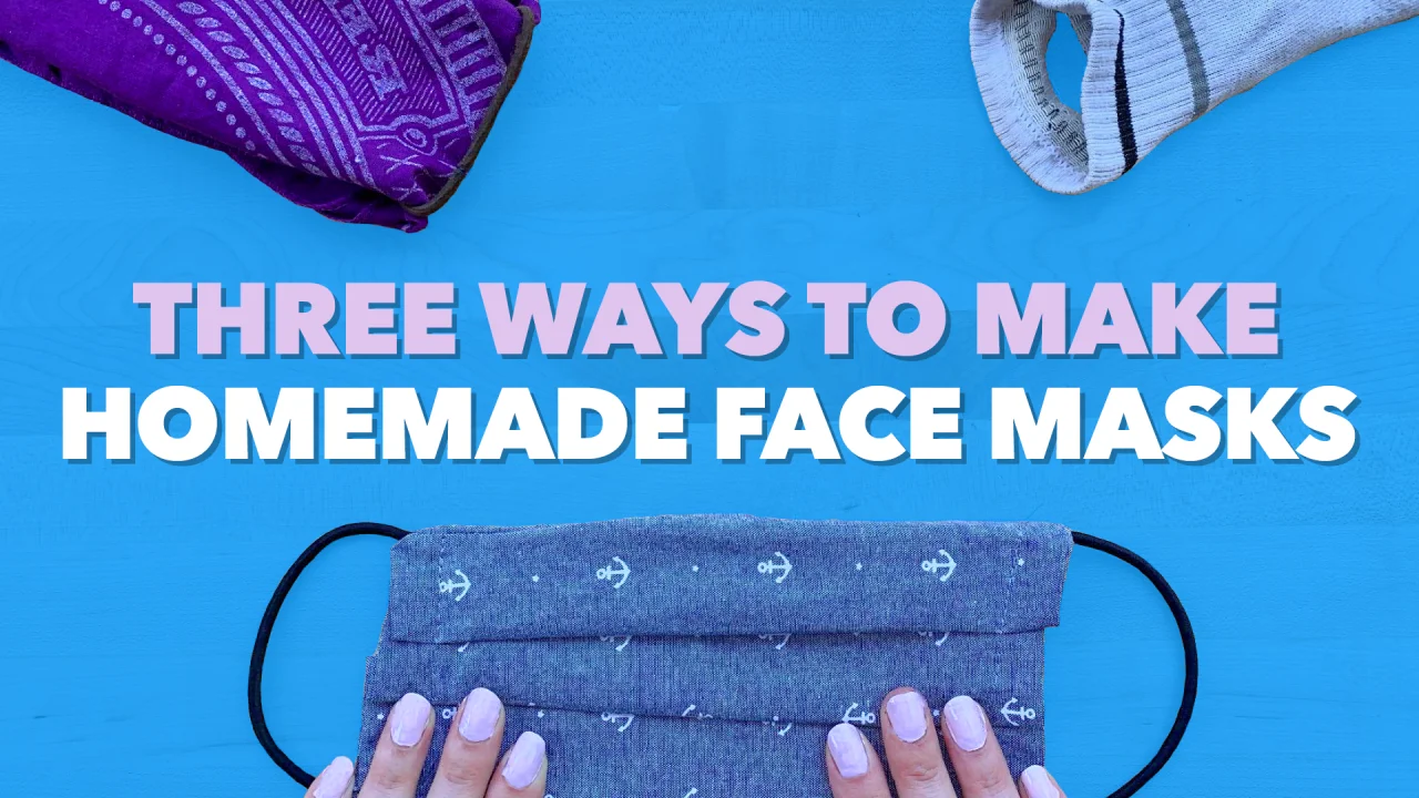 3 Ways To Make A Diy Face Mask At Home With Instructions