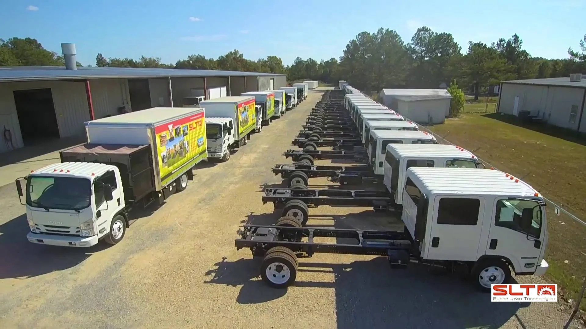 ford transit landscape truck