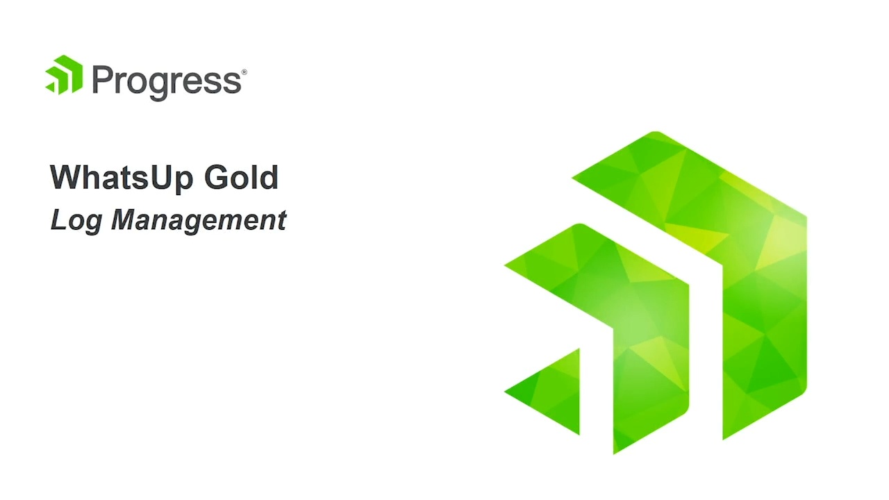 The need for Log Management by Progress WhatsUp Gold