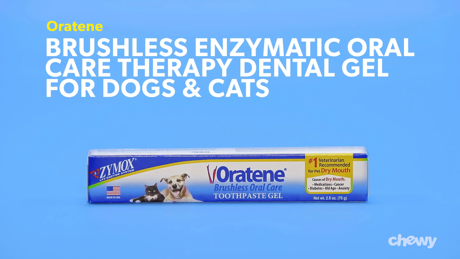 oratene dog toothpaste