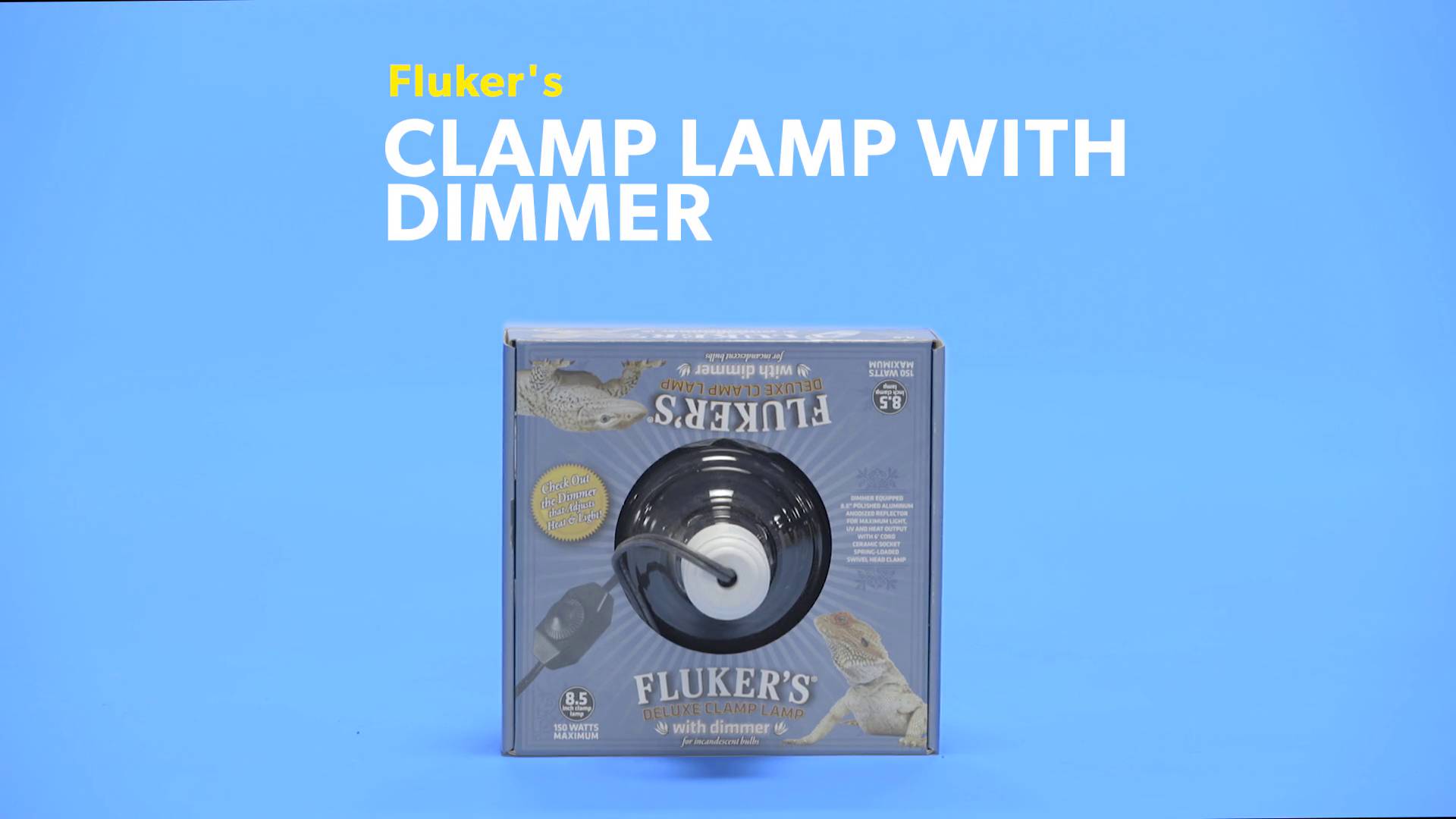 fluker's deluxe clamp lamp 5.5