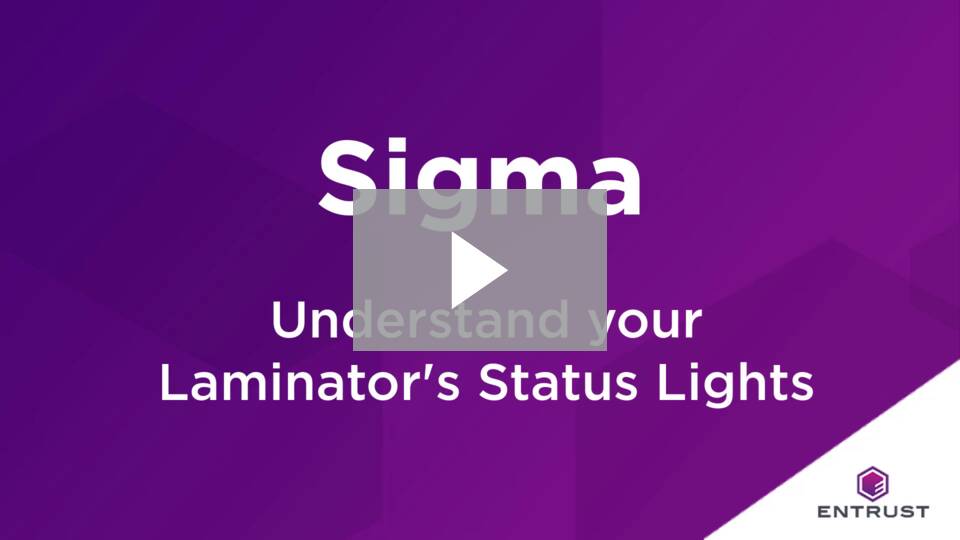 Understand Your Laminator's Status Lights