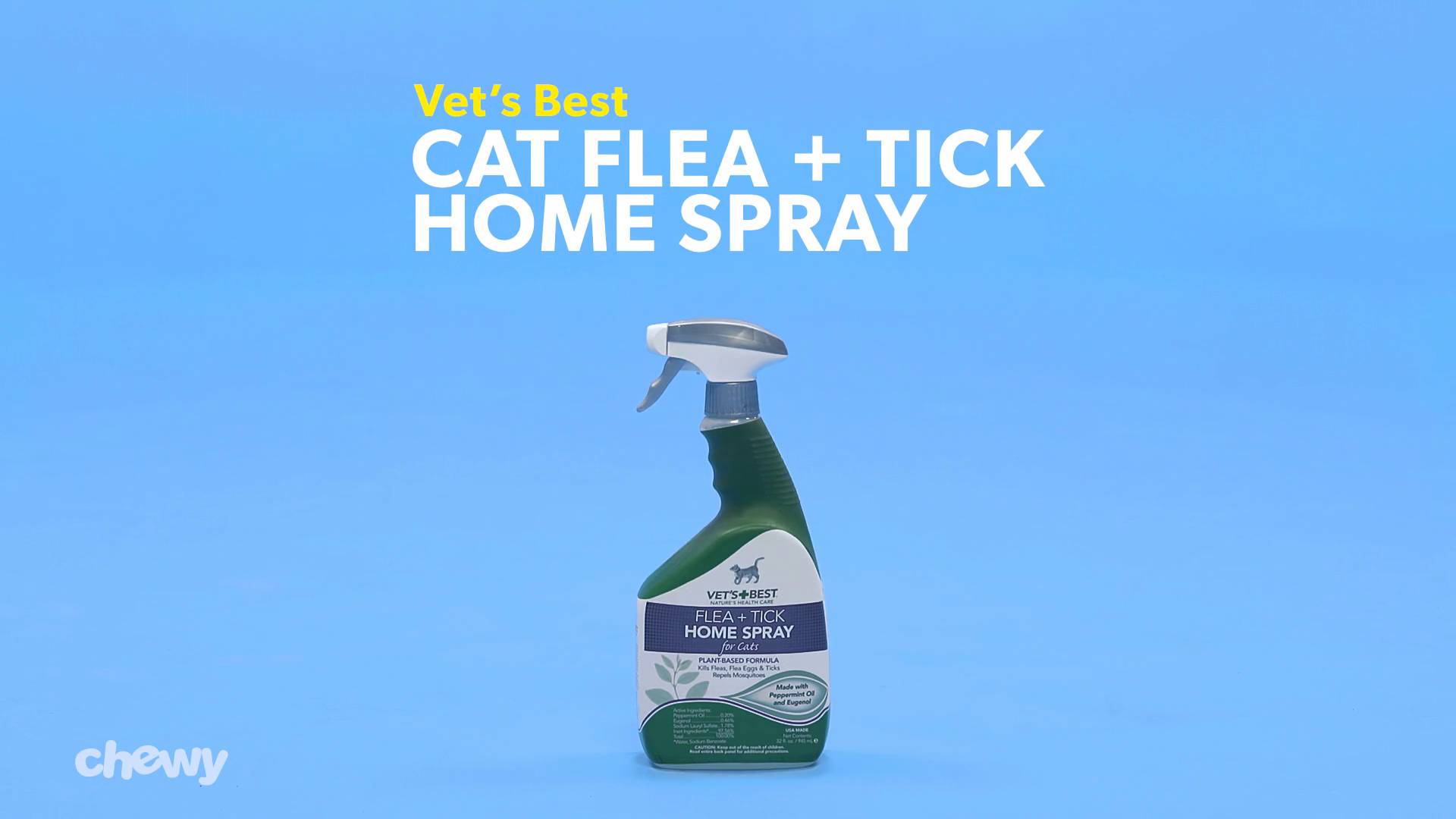 vet's best flea and tick home spray for cats