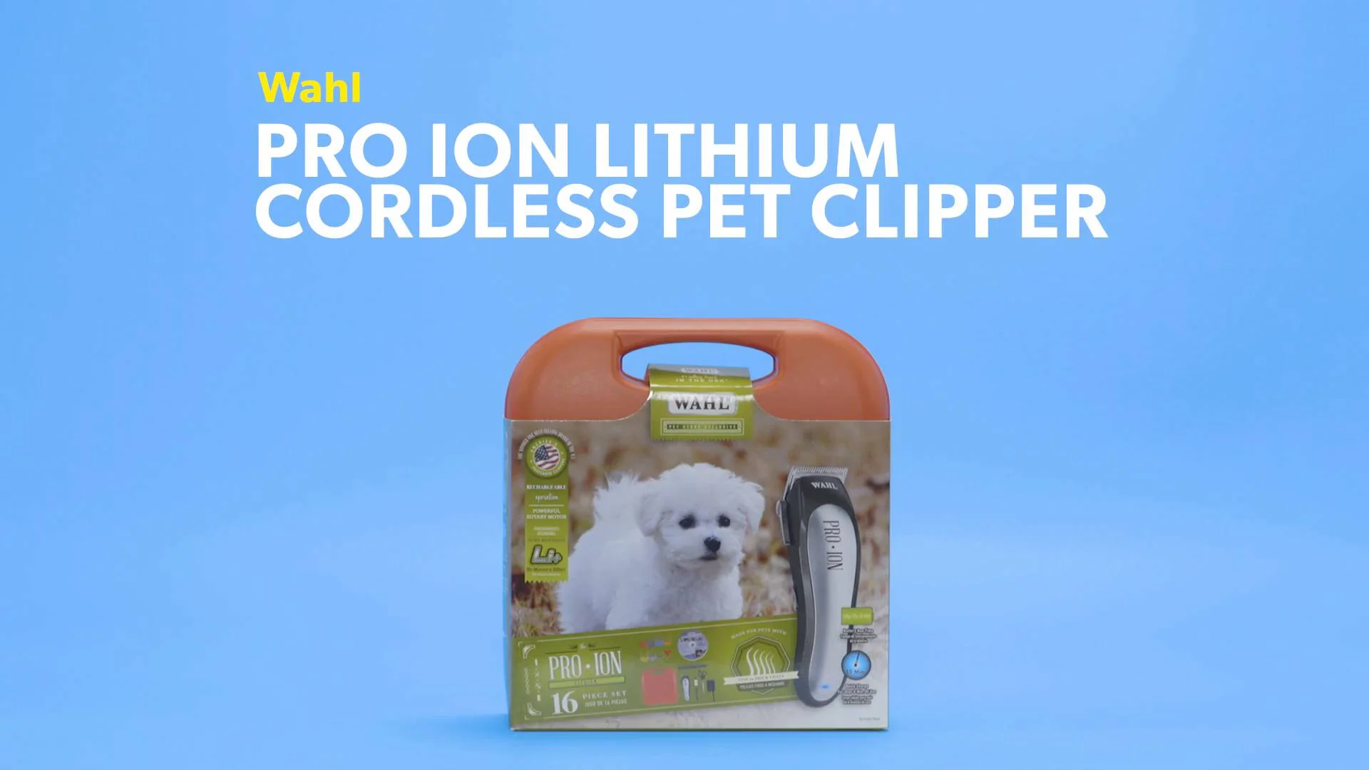 wahl cordless animal clippers