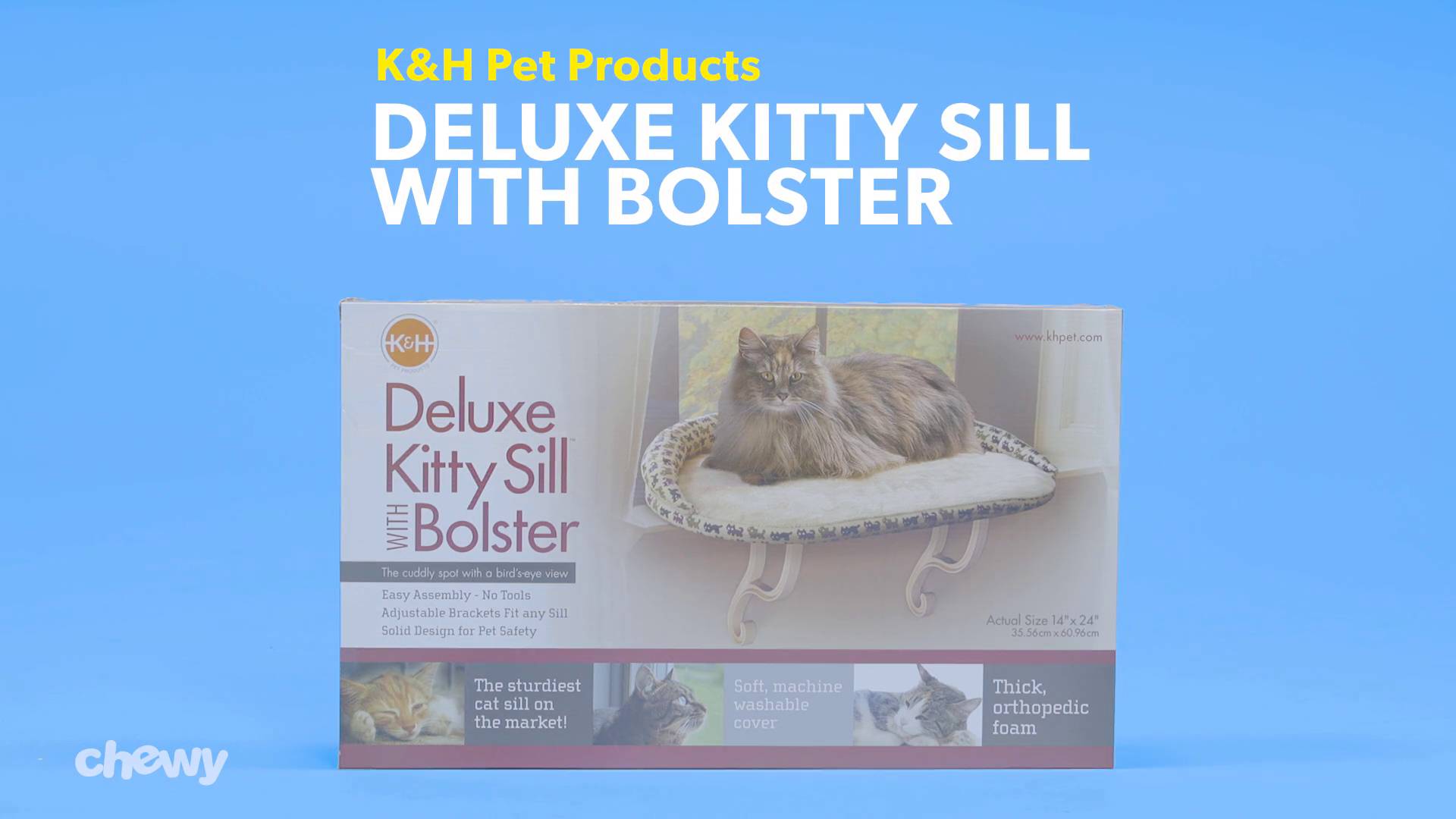 k&h thermo kitty sill