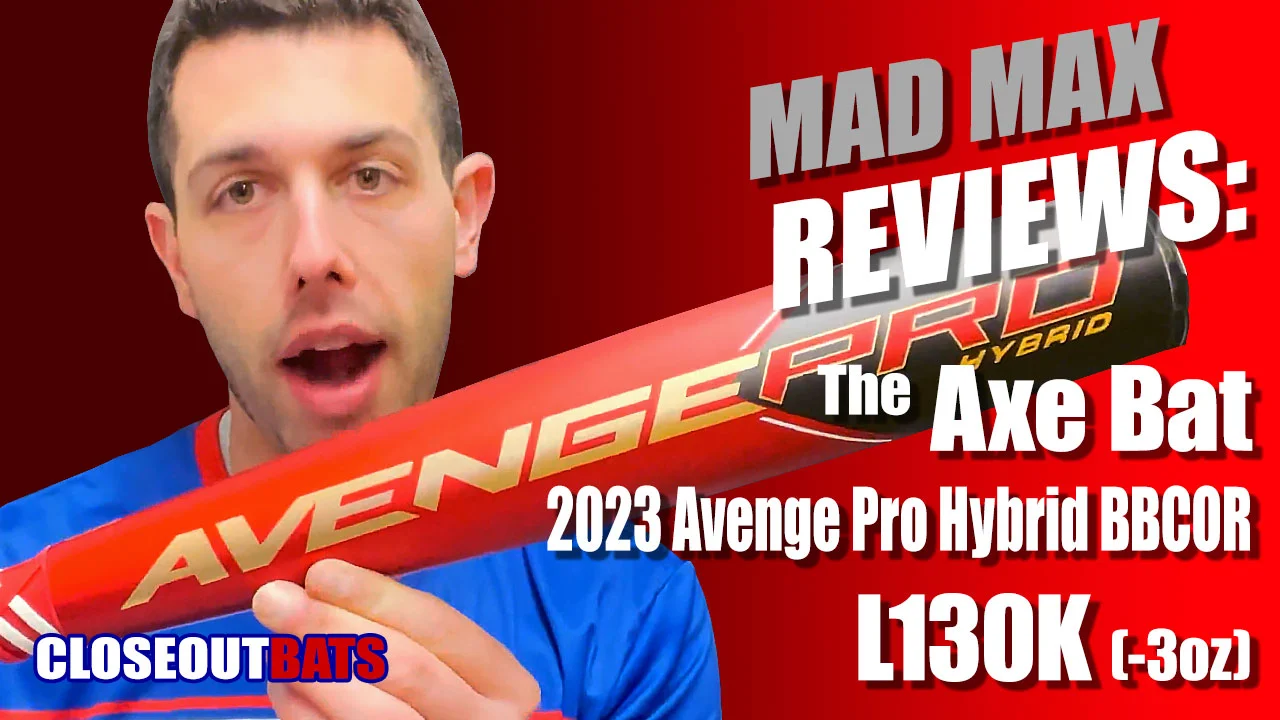 2023 Avenge Pro Hybrid FLARED (-3) BBCOR Baseball Bat – Axe Bat