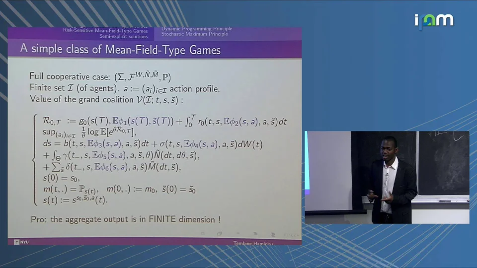 Mean Field Type Games