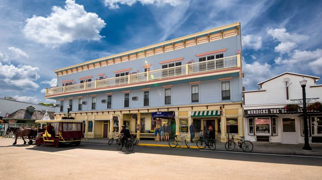 Enjoy The Historic Family Owned Murray Hotel On Mackinac Island