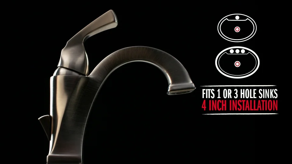 Delta 551 Pn Dst Dryden Single Hole Bathroom Build Com