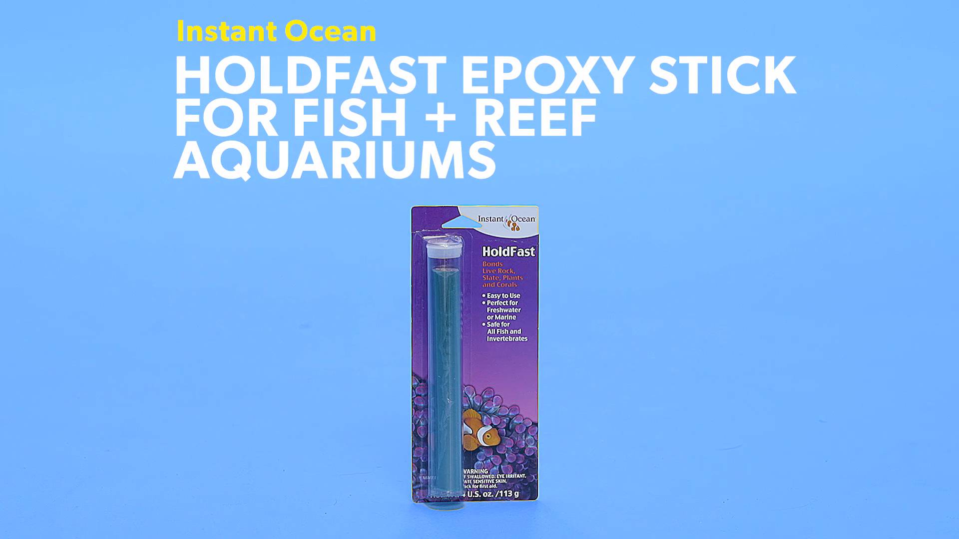 instant ocean holdfast