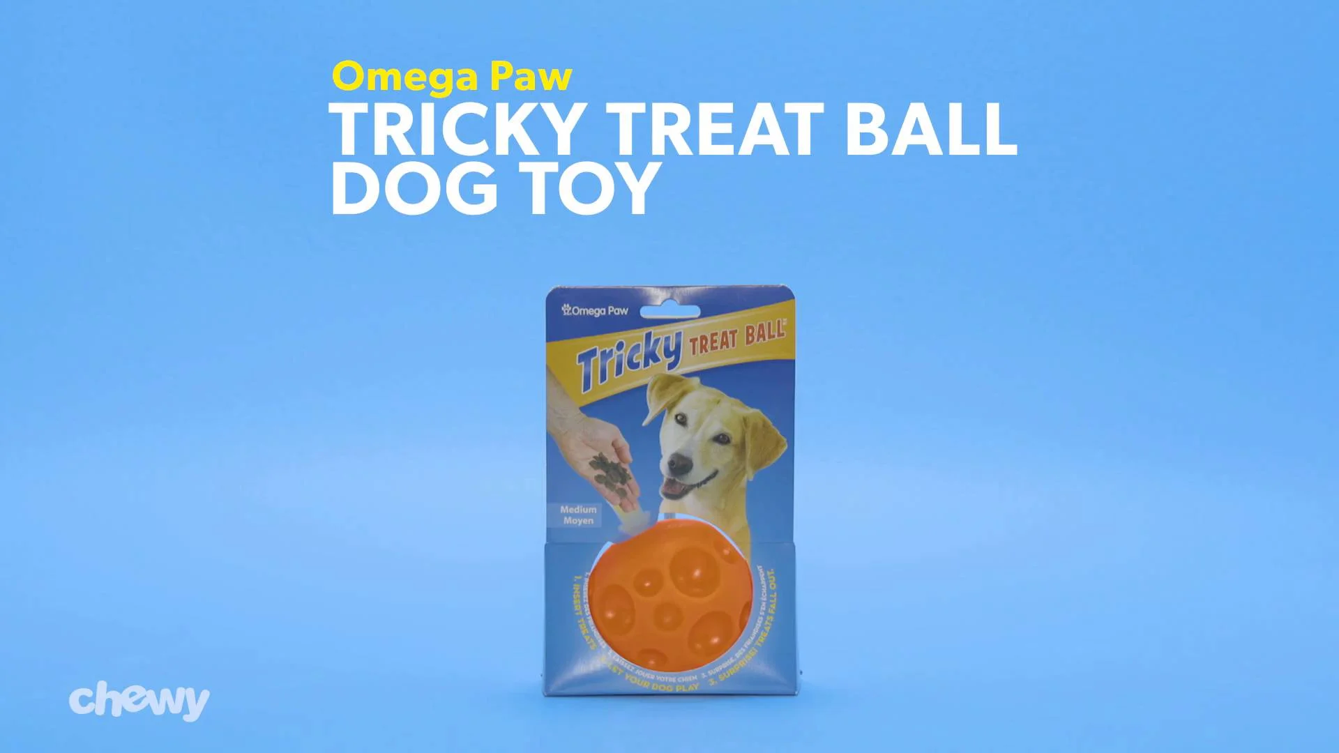 omega paw treat ball