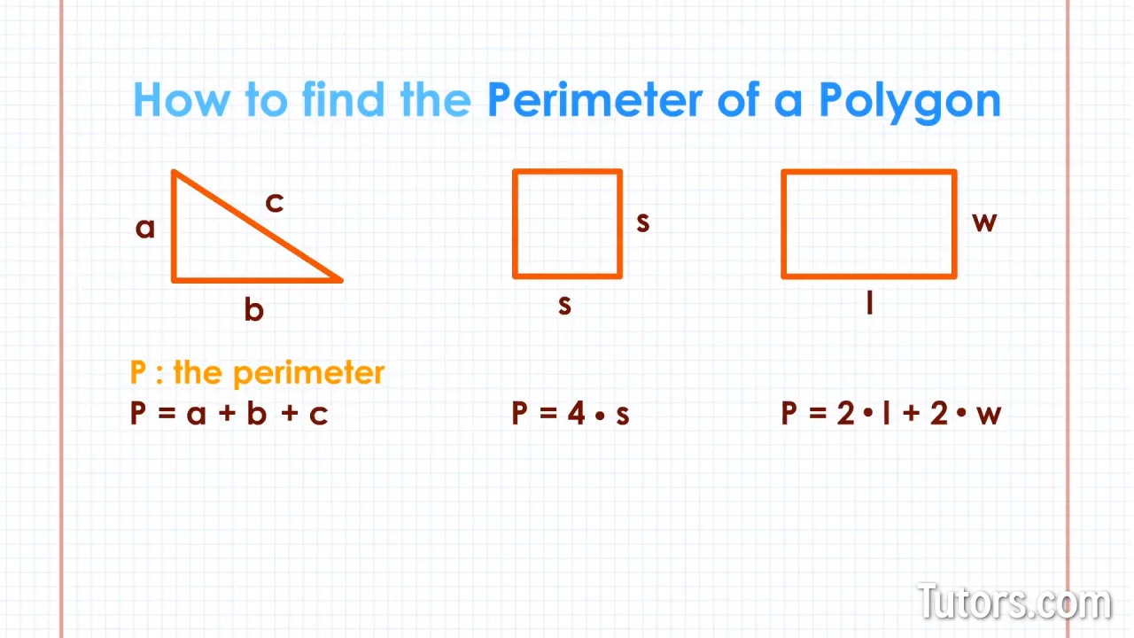 How To Find The Perimeter Of A Polygon Video Examples