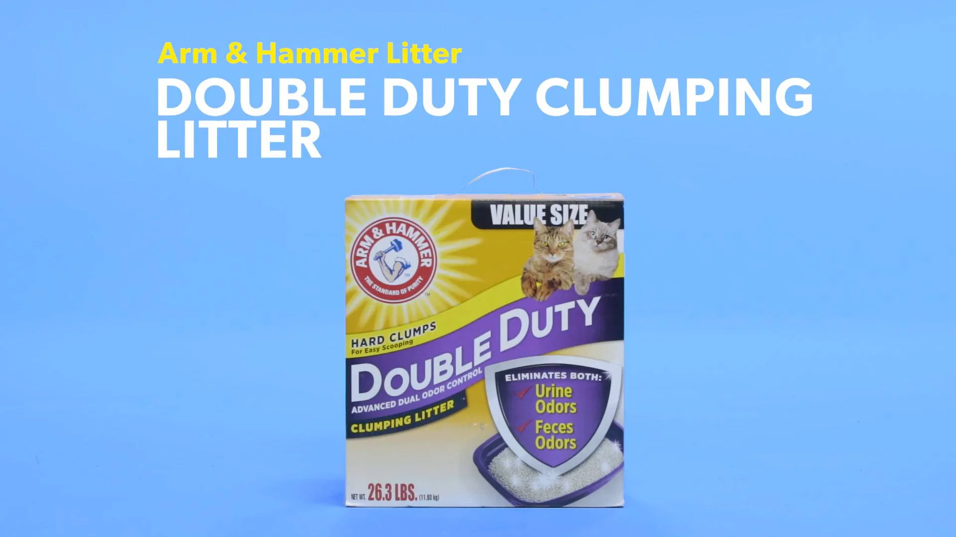 double duty arm and hammer litter
