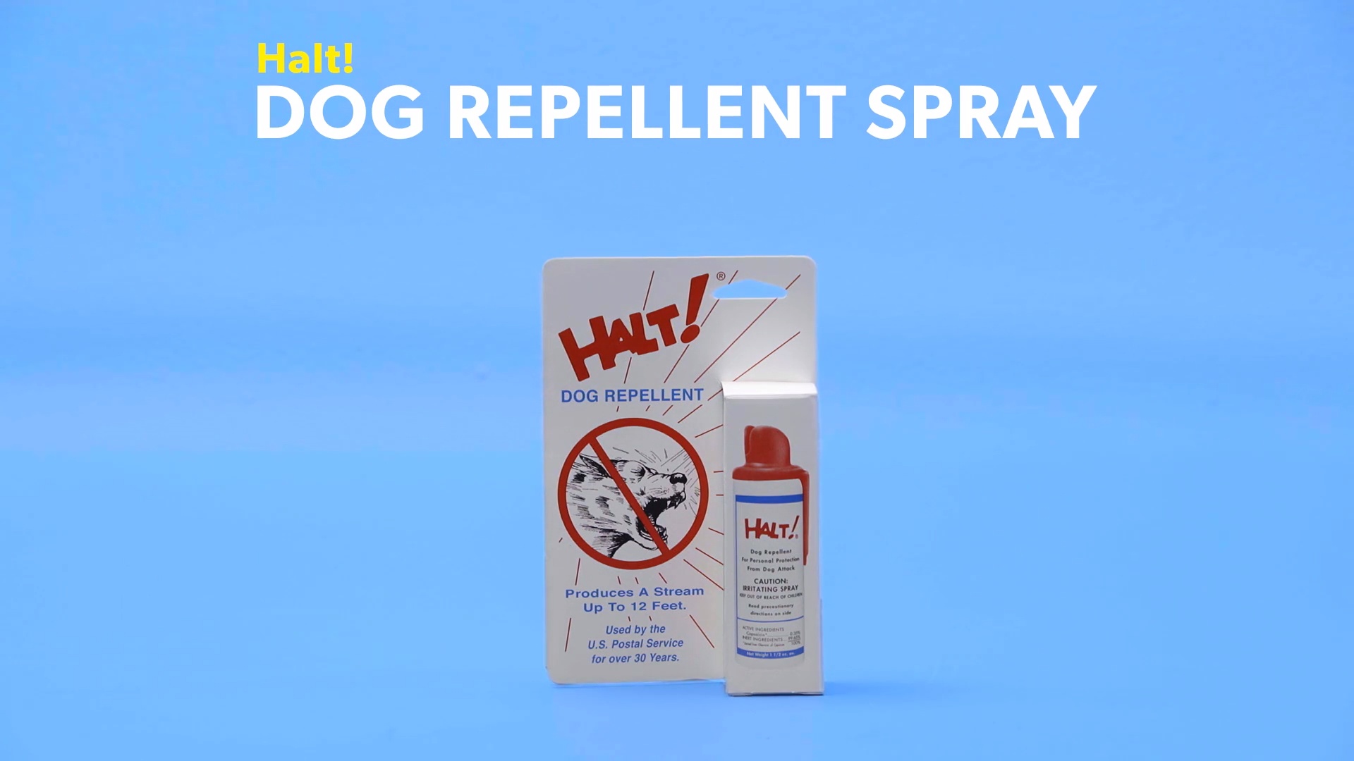 halt dog spray
