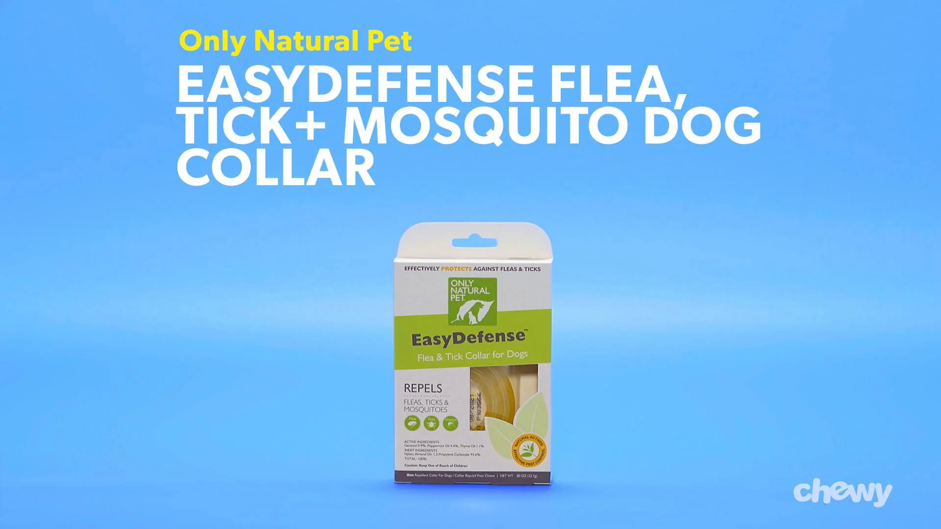 only natural pet flea collar