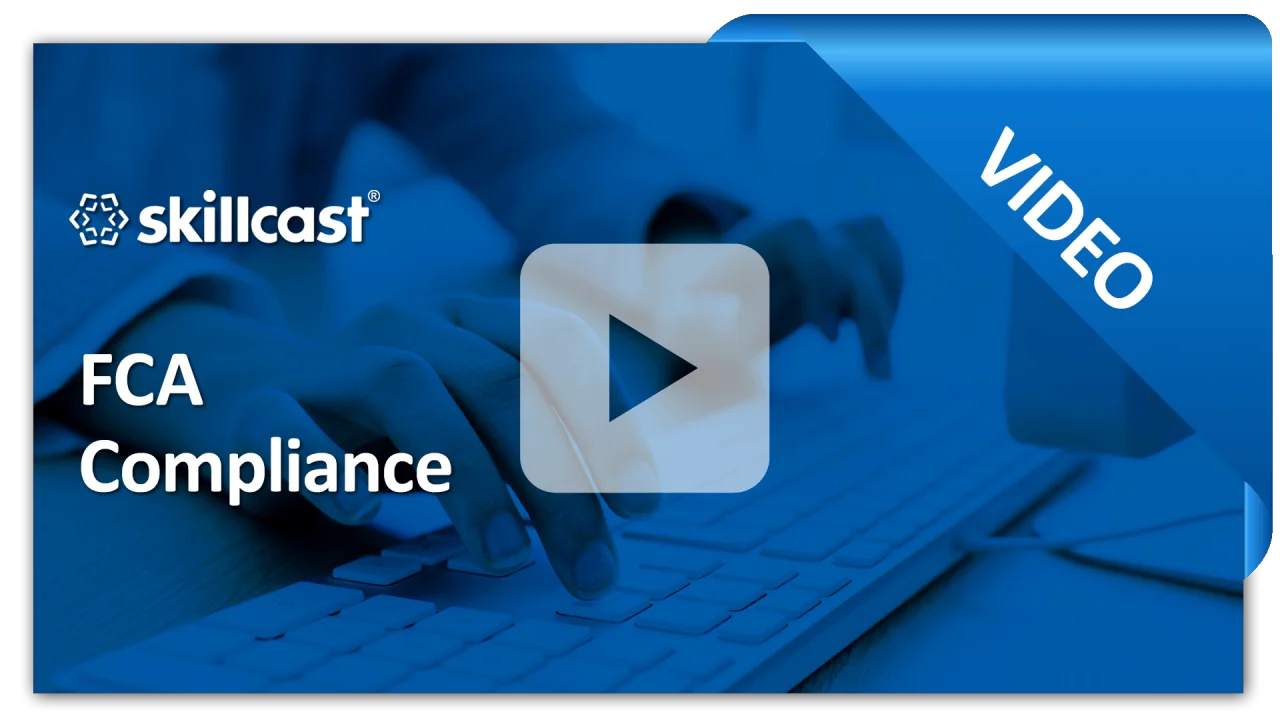 Fca Compliance Training Courses Skillcast E Learning