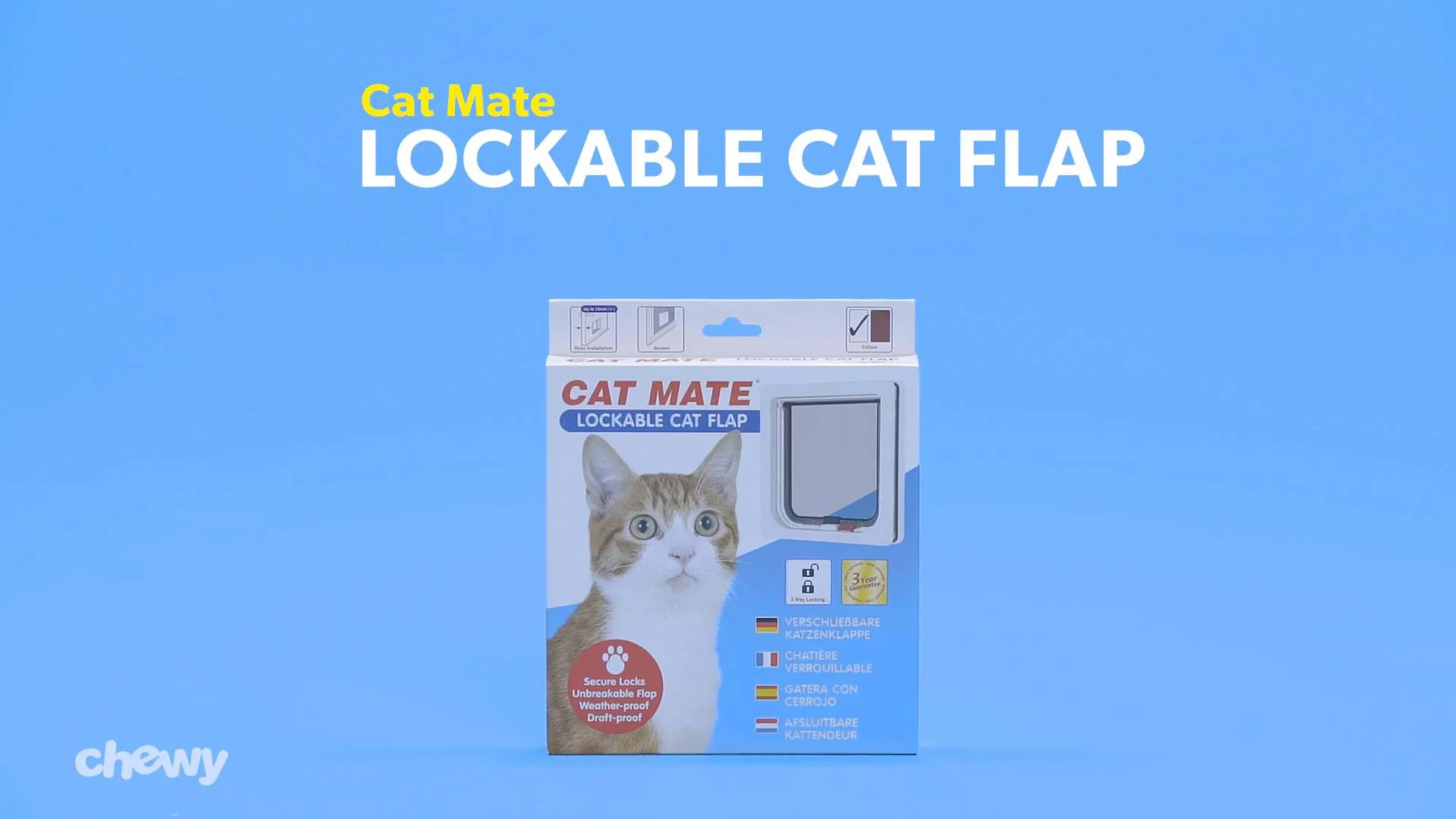 cat mate magnetic cat flap not working