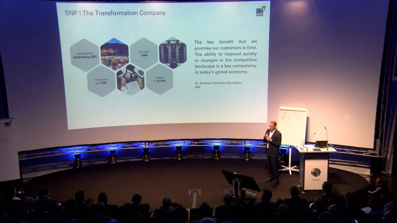 Transformation World 2018 Opening Keynote Dr Andreas Schneider Neureither