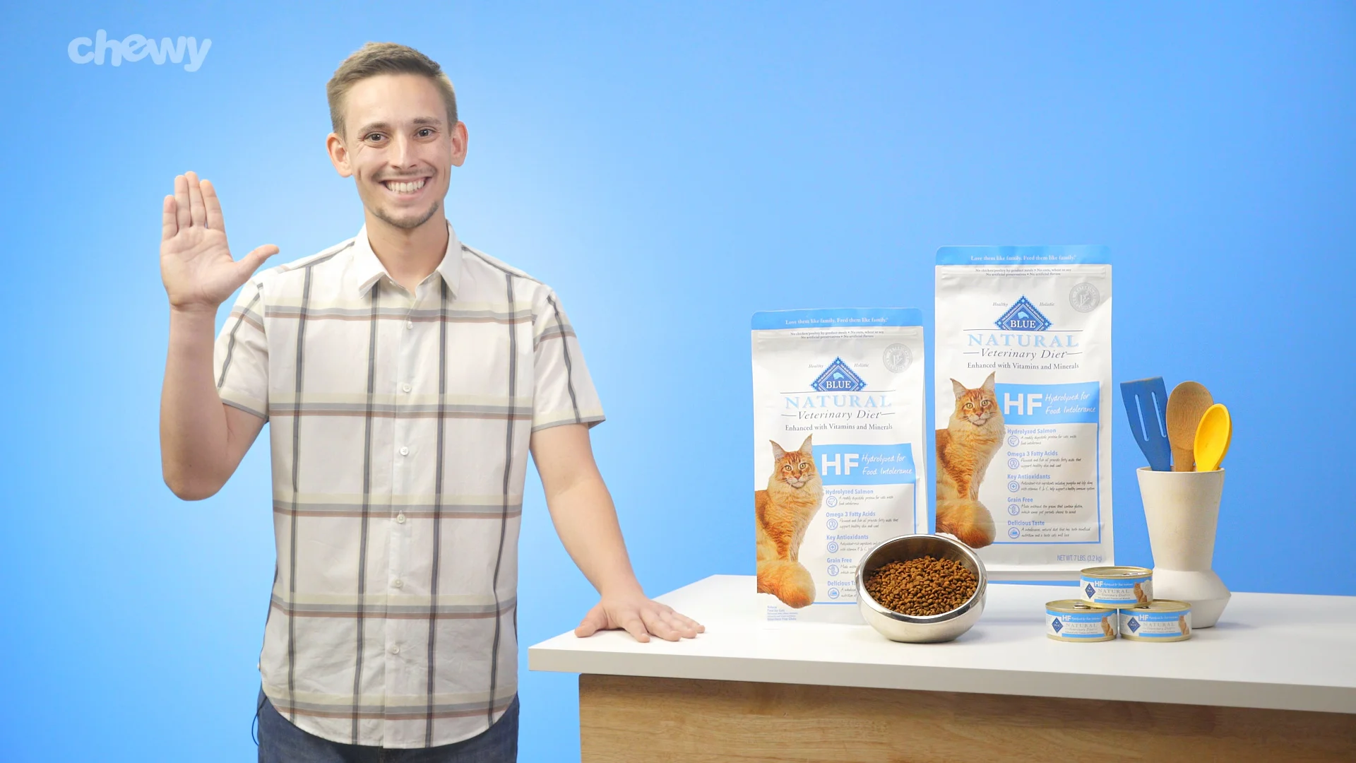 blue hf cat food