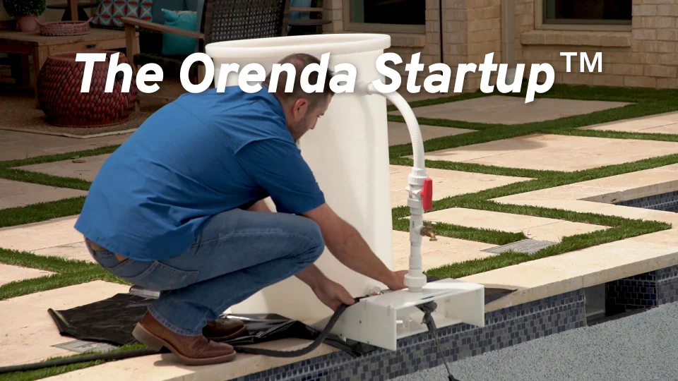 orenda startup barrel, orenda startup, calcium pool startup, lsi startup