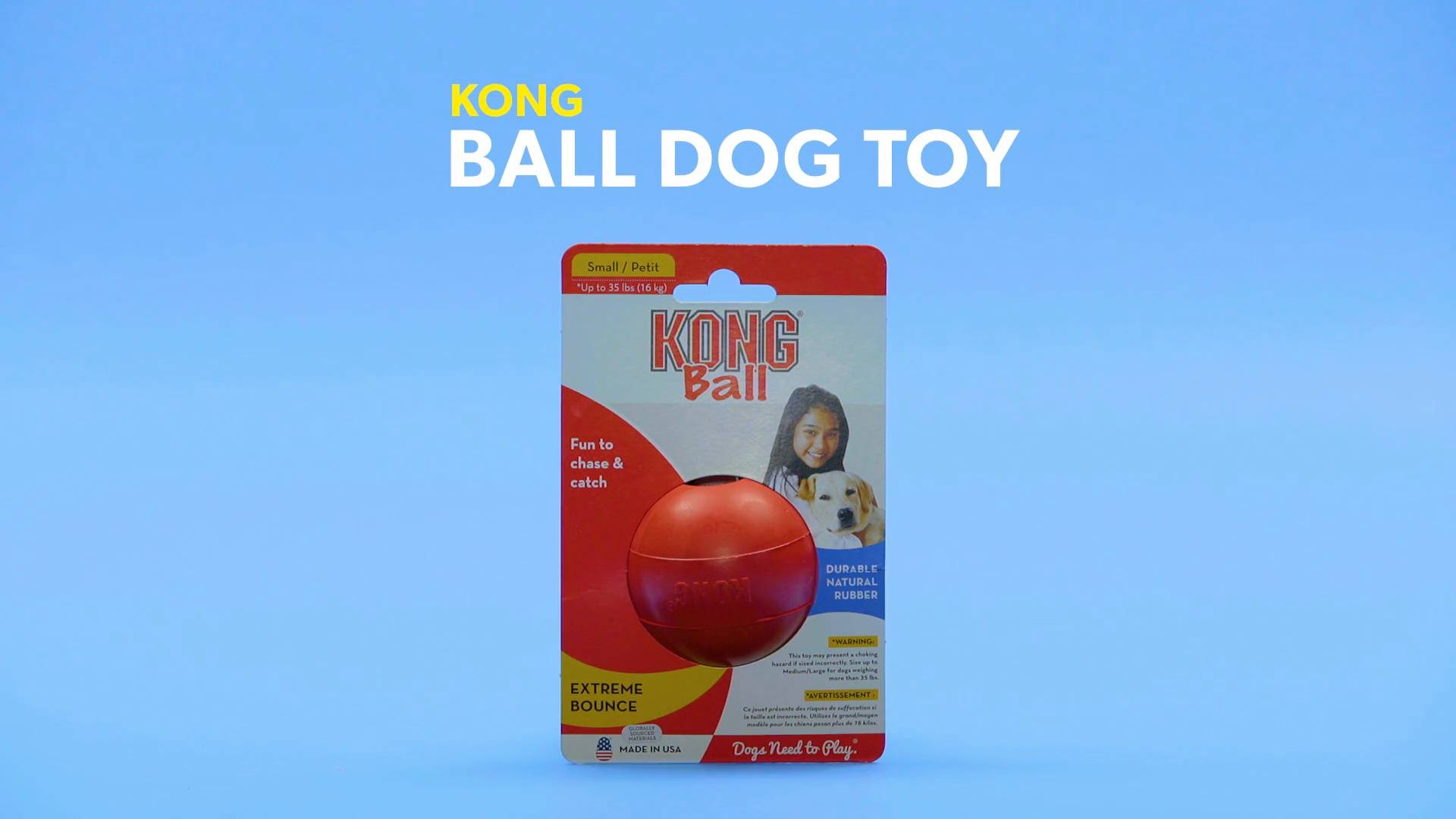 rubber kong ball