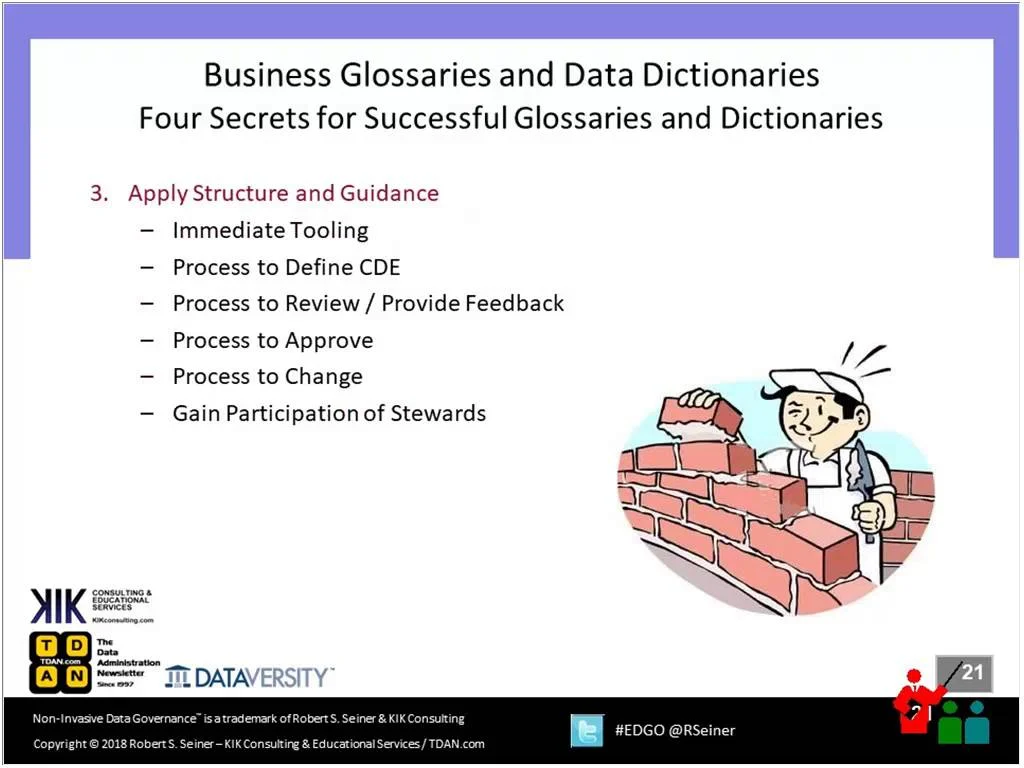 Data Governance And Data Stewardship Drive Successful Glossaries And Dictionaries Dataversity