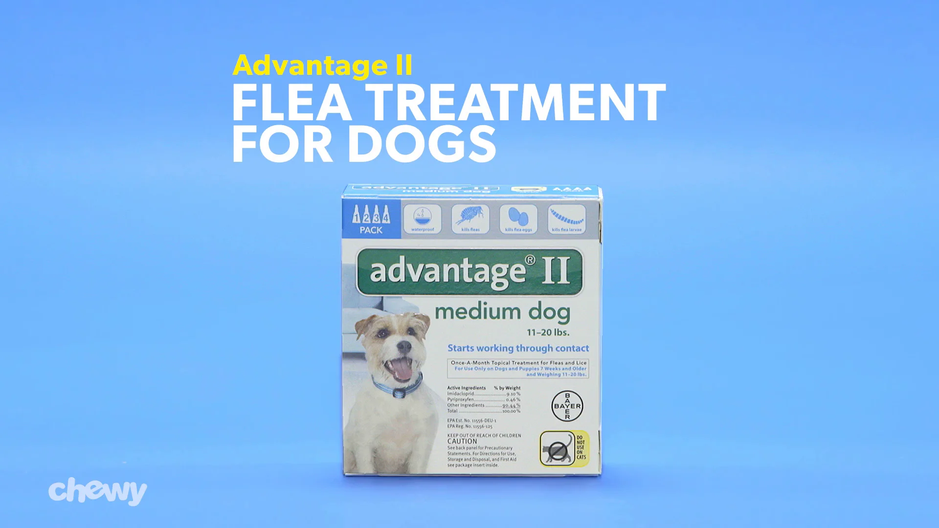 advantage flea treatment for small dogs