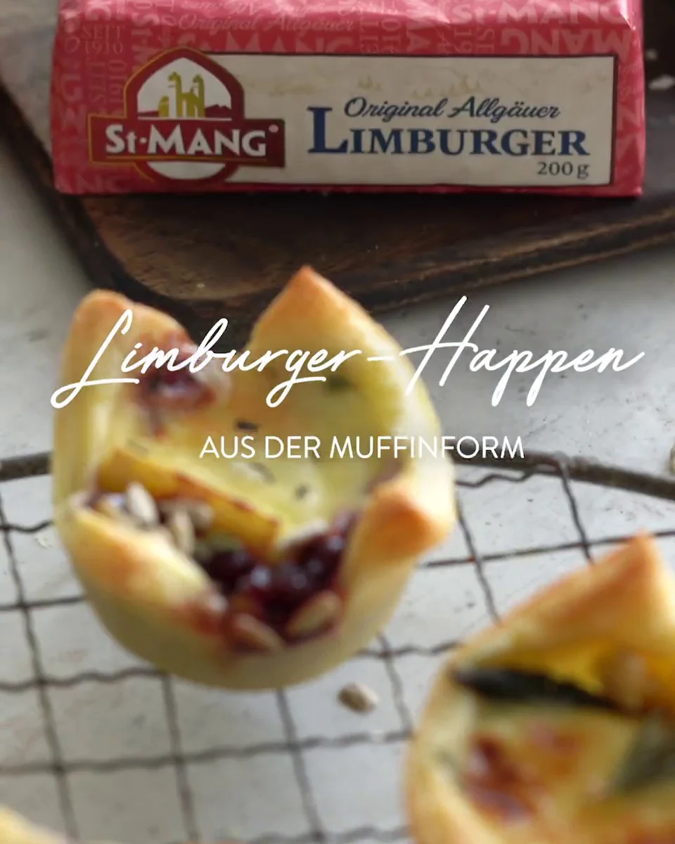 Limburger Happen Aus Der Muffinform Mit Zweierlei Fullung