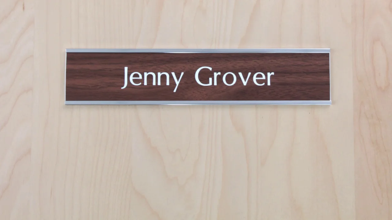 Door Name Plates Customize Your Office Door Signs