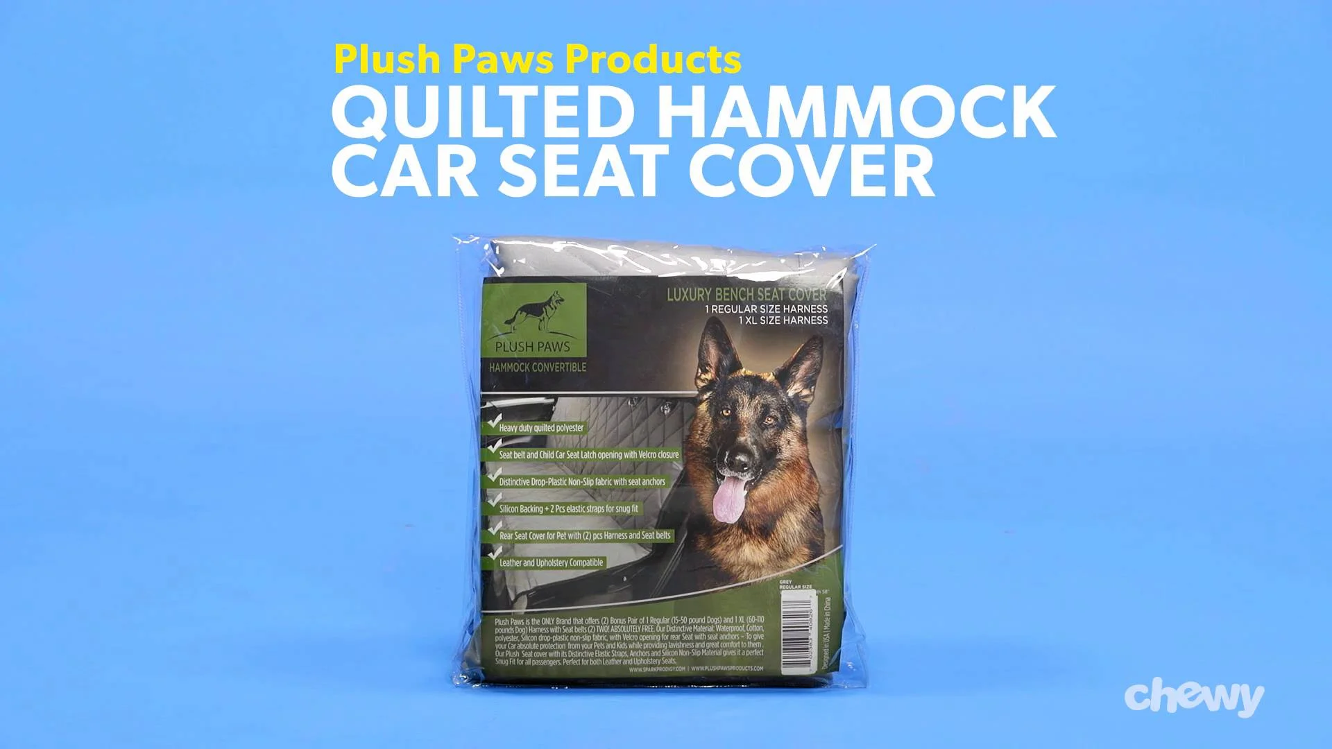 plush paws quilted hammock