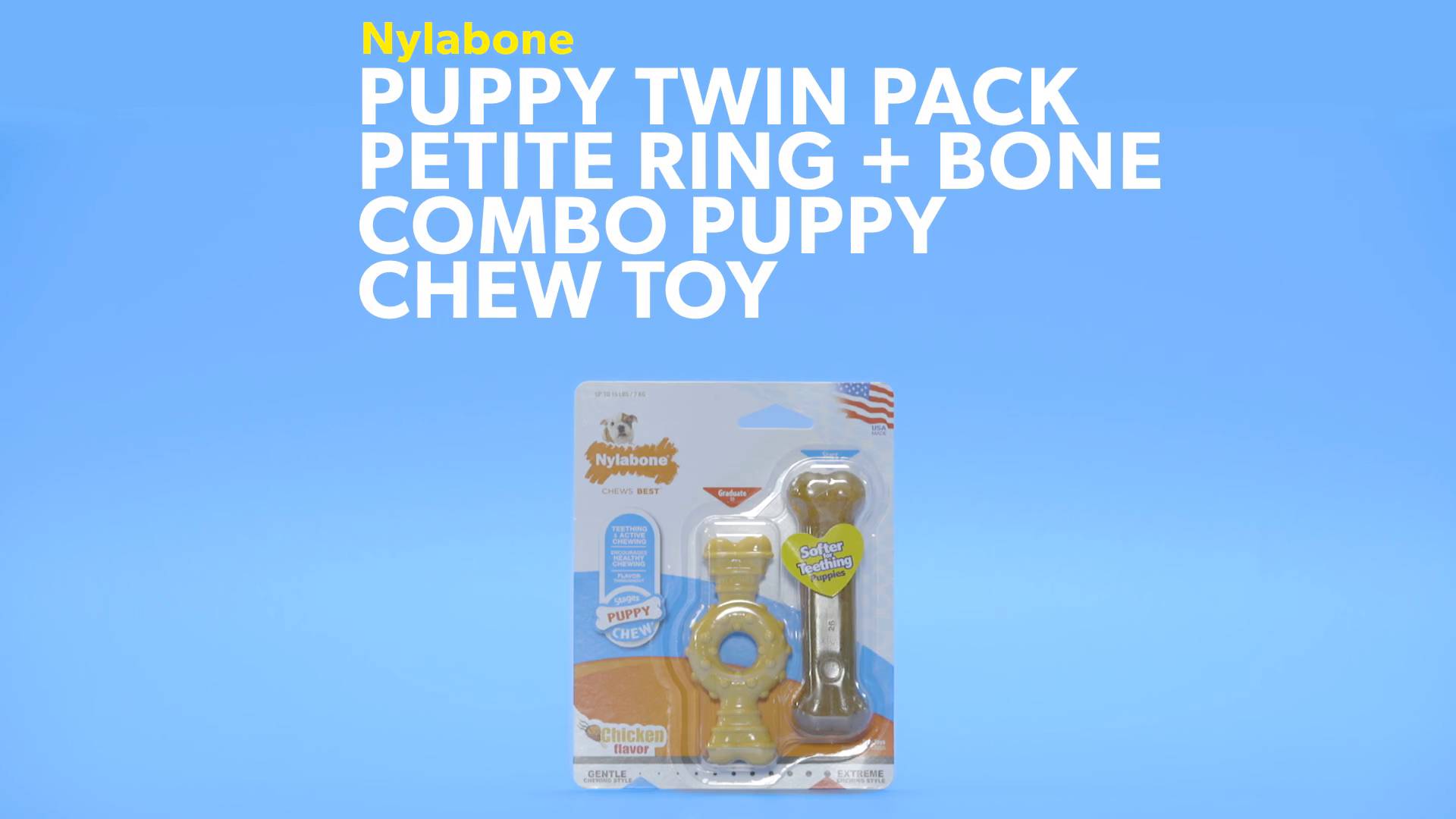 nylabone puppy ring bone