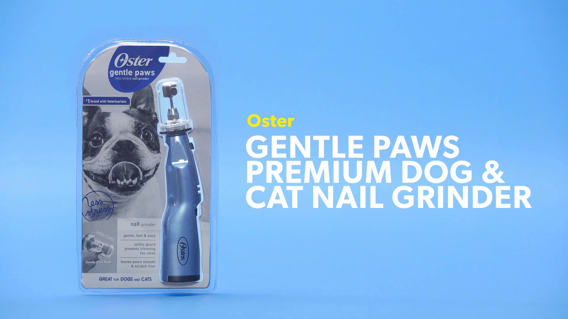 oster gentle paws nail trimmer