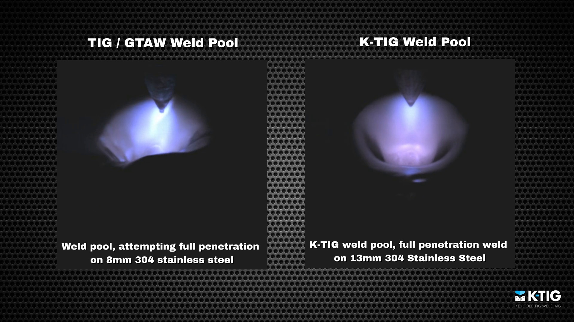 Demonstration Video - Weld Pool Comparison